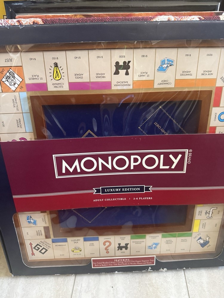 Monopoly Luxury Edition – Adult Collectible – 2-6 Players