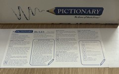 *NEW OPEN BOX* Vintage Pictionary 1993 – 2000 Edition Board Game Milton Bradley