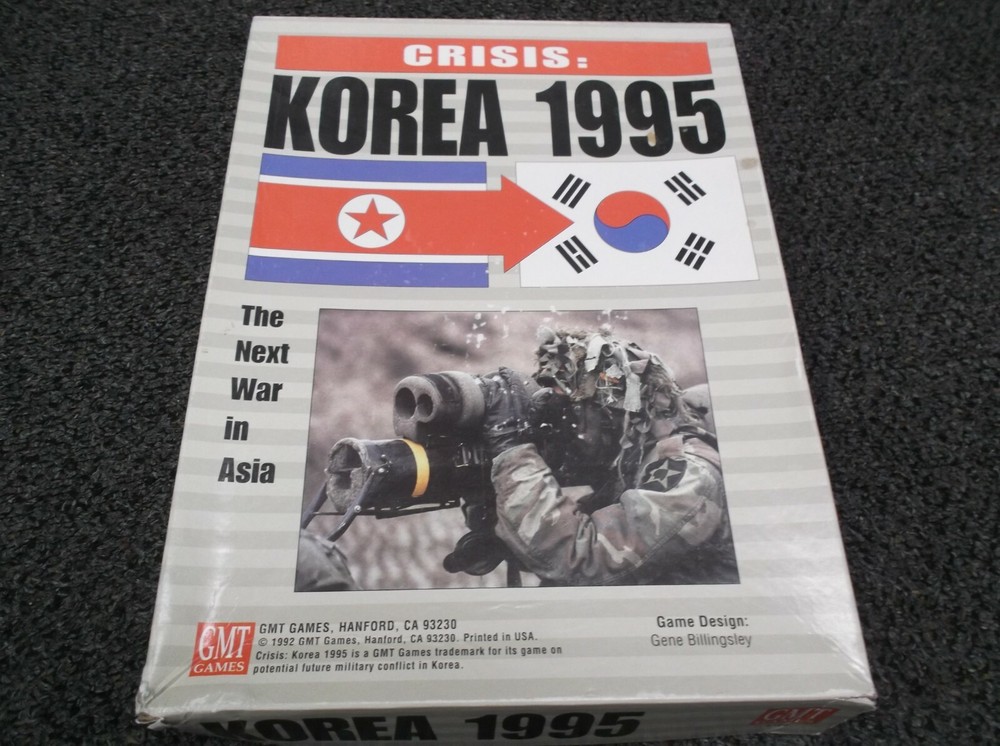 GMT Crisis Korea 1995: The Next War in Asia – GMT Unpunched