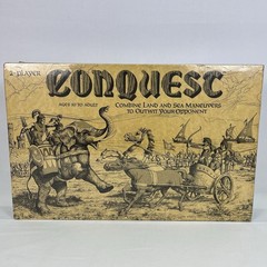 Conquest Strategic Board Game 2-Player New And Sealed Vintage 1980
