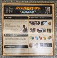 Steampunk Rally Board Game Build Fantastical Machine ROX200 2014 Roxley Complete