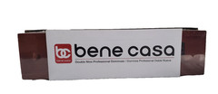Bene Casa 55-Tile Double 9 Professional Dominoes In Wood Box, Brass Spinners