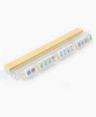 NEW! Vibrant Layered Mahjong Tiles – Full American Set 160Tiles -Yellow Lion
