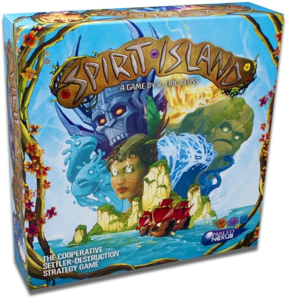 Spirit Island: Core Board Game Greater Than Games (1-4 Players) New Free Ship US