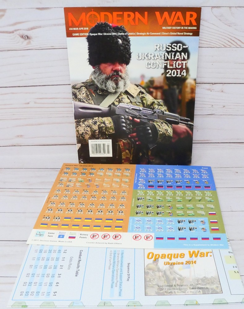 Modern War Magazine 34, Opaque War: Ukraine 2014, Russo-Ukrainian War, Unpunched