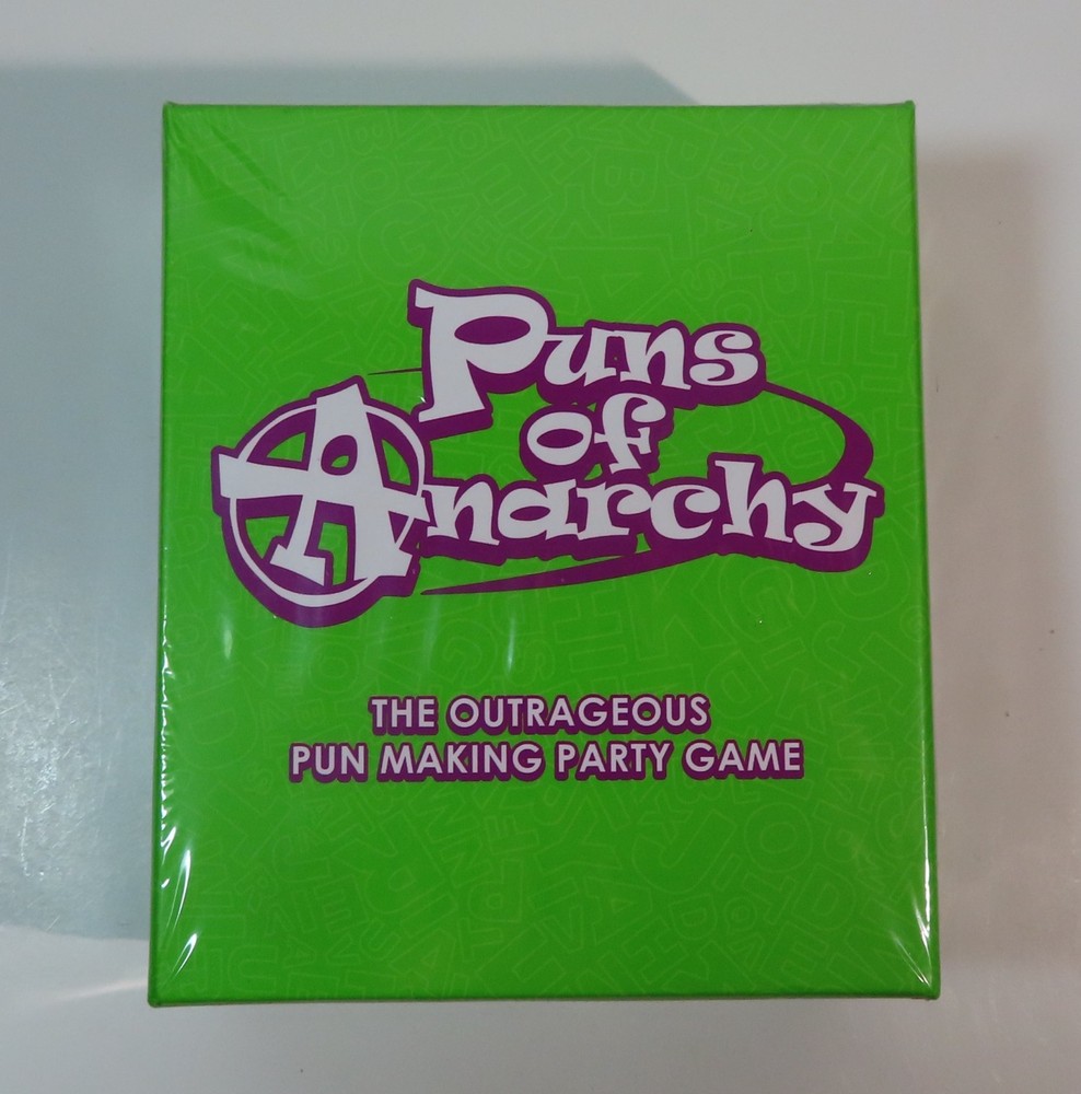Puns of Anarchy – The Outrageous Pun-Making Game NEW Sealed