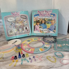 Vintage Pretty Pretty Princess Jewelry Dress Up Board Game 1990 Golden For Kids