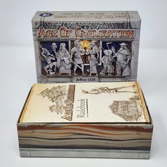 Age of Civilization Board Game Complete Solo Mode 5 Scenarios ICE Makes 2020
