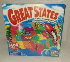 Game Zone Great States Geography Board Game SEALED NEW