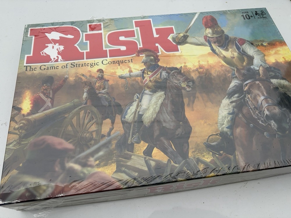 Risk Board Game Hasbro Strategy and War Game New in Sealed Box 2015