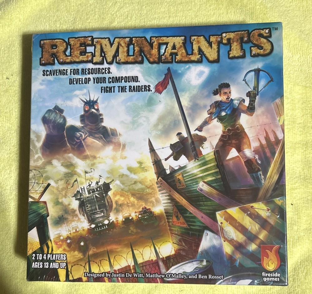 Remnants – Post-Apocalyptic Board Game by Fireside Games – New & Sealed