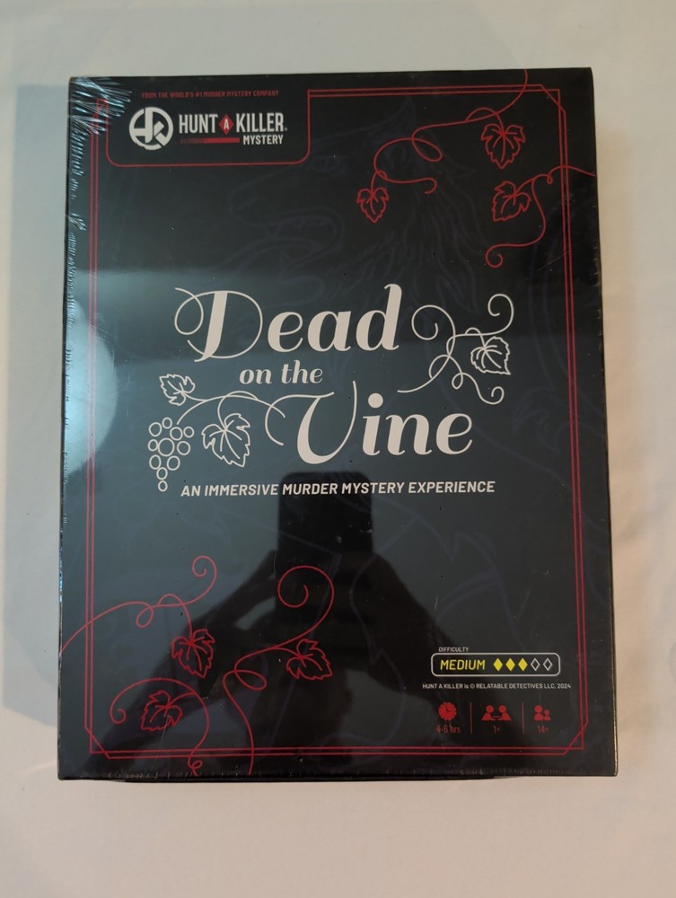 Dead on The Vine Immersive Murder Mystery Game – Hunt A Killer Mystery – NEW