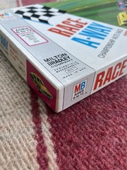 Milton Bradley Race-A-Way Championship Auto Race Game 1973 Complete