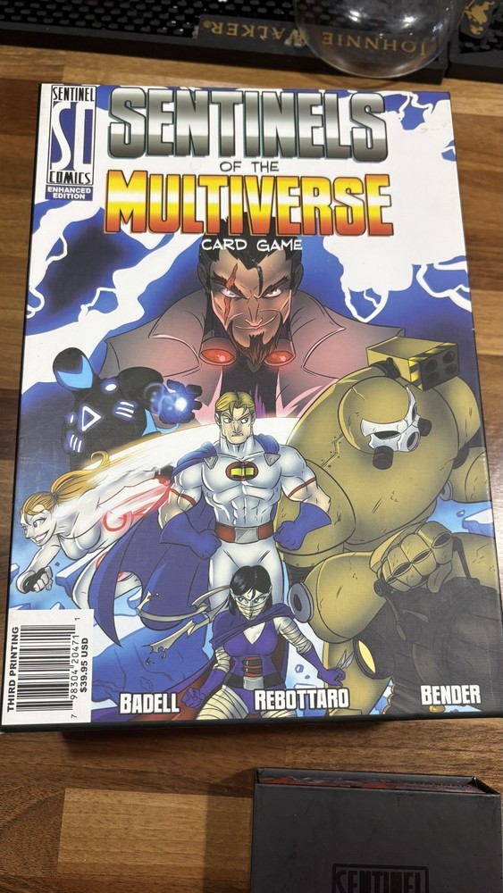 Sentinels of the Multiverse – Base Game + 5 Expansions & Foil Villain Collection