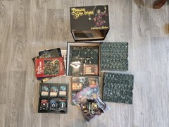 Dungeon Saga Origins Legendary Edition Mantic Games Kickstarter With Terrain