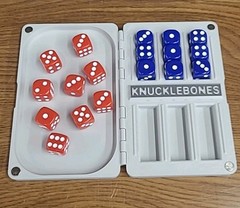 Knucklebones Dice Game – Cult of the Lamb – 3D Printed – ANY COLORS