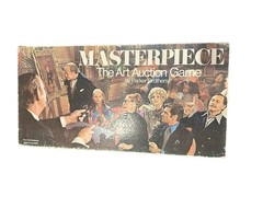 1972 Masterpiece Game Art Auction Game by Parker Brothers Complete
