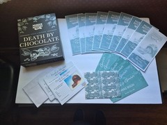 Murder Mystery Game Dinner Party Board Death By Chocolate 6 – 8 University Games