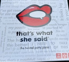 That’s What She Said Adult Party Game Base Set Twisted Innuendos NIB Sealed