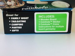 Coinhole The Coinhole Tabletop Coin-Bouncing Party Game New In Box