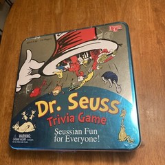 Dr. Seuss Trivia Game Collectors Tin By University Games SEALED