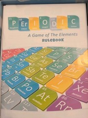 Genius Games PERIODIC Game of The Elements, A Learning Game Ages 10+ 2-5 players