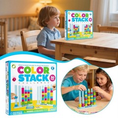 Creative Color Stack Challenge, A Fast-Paced Color Matching Puzzle Game OY