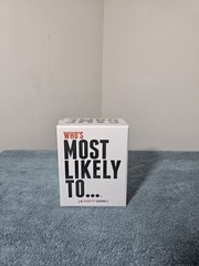 NEW -~ Who’s Most Likely to Party Game. Brand New In Shrink wrap