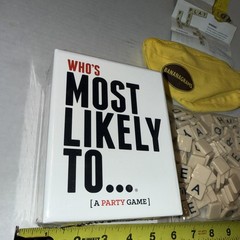 Who’s Most Likely To… A Party Game And Banana Gram Both Are In Great Condition