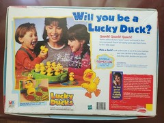 1999 Milton Bradley Lucky Ducks Game – Complete – Vintage Moving Family Board