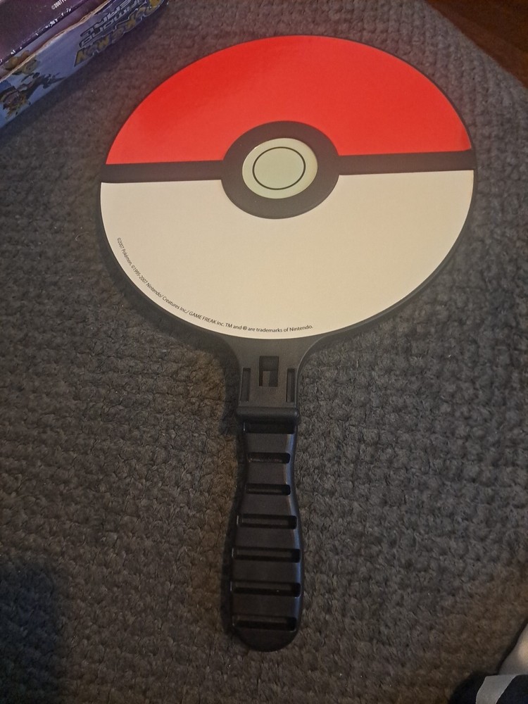 Pokemon Diamond and Pearl Poke Ball flip game 2007 Replacement Poke Ball Paddle