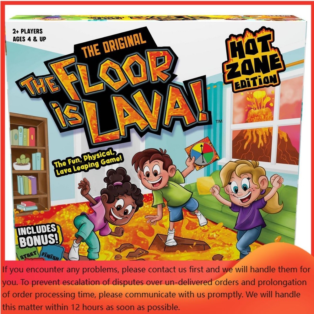 Goliath The Floor is Lava Hot Zone Board Game