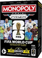 Monopoly Panini Prizm: FIFA World Cup Trading Cards Booster Box for Soccer Fans
