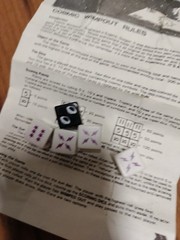 Cosmic Wimpout Cosmic Dice Game Complete Set w/ Dice, Rules, Box 2+ 1976