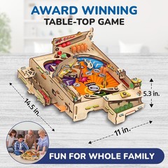 DIY Pinball Machine for Kids 8-14 Years Old | Global Award Winning Arcade Gam…