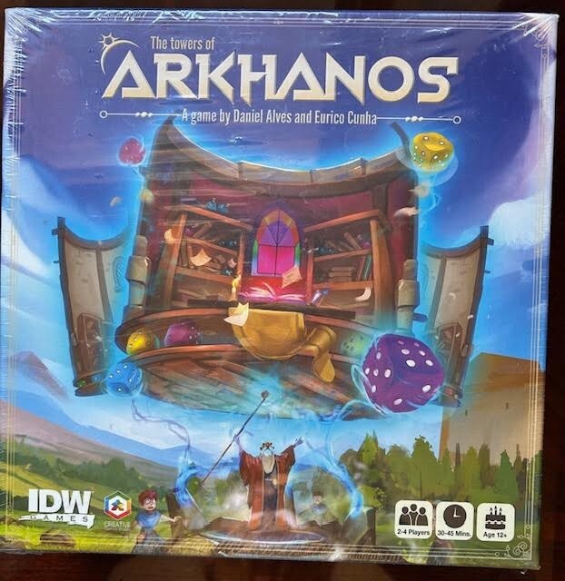 The Towers of Arkhanos NEW FACTORY SEALED board game by IDW games