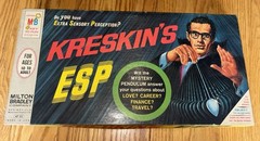1967 Kreskin’s ESP Game by Milton Bradley Complete in Good Condition