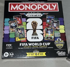 Monopoly Panini: Prizm FIFA World Cup Board Game (2026)- 2 BOOSTER BOXS 2 GAMES