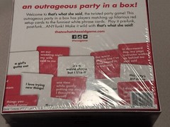 That’s What She Said Game – The Twisted Party Game New Ages 17+