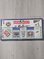 New York Mets Monopoly Collectors Edition Board Game 2001 Complete