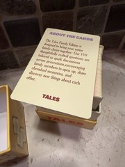 TALES Family Edition Card Game 150 Conversation Cards Fun Game Night All Ages