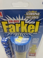 NEW – Six-Dice Farkel The Classic Game of Guts and Luck Legendary Travel Family