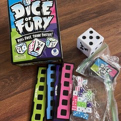 Dice of Fury Board Game 2–4 Players Fast Family Party Kids Adults COMPLETE