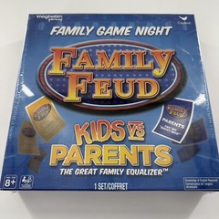 Family Feud Kids VS Parents Edition Family Game Night New Factory Sealed