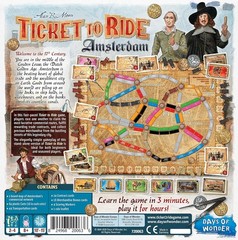 Ticket to Ride Express: Amsterdam [Board Game, 2 – 4 Players]