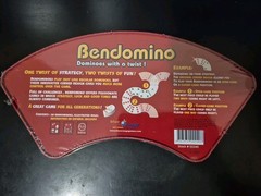 Bendomino Dominoes Game With A Twist by Blue Orange Games in Case New Sealed