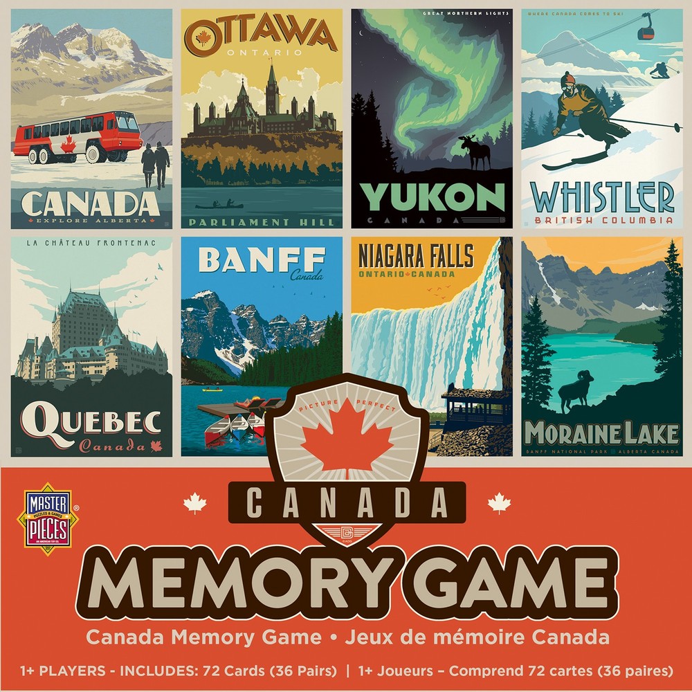 MasterPieces – Canada Memory Game