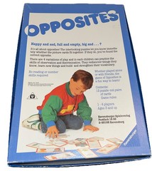 Vtg Ravensburger Opposites Self correcting First Matching Game Fun Education A4