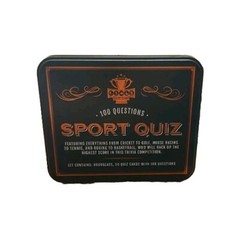 Championship Sport Quiz Game in Collectible Tin Box – 50 Cards – 100 Questions
