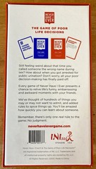 Never Have I Ever Party Card Game Complete 17+ Complete In Box